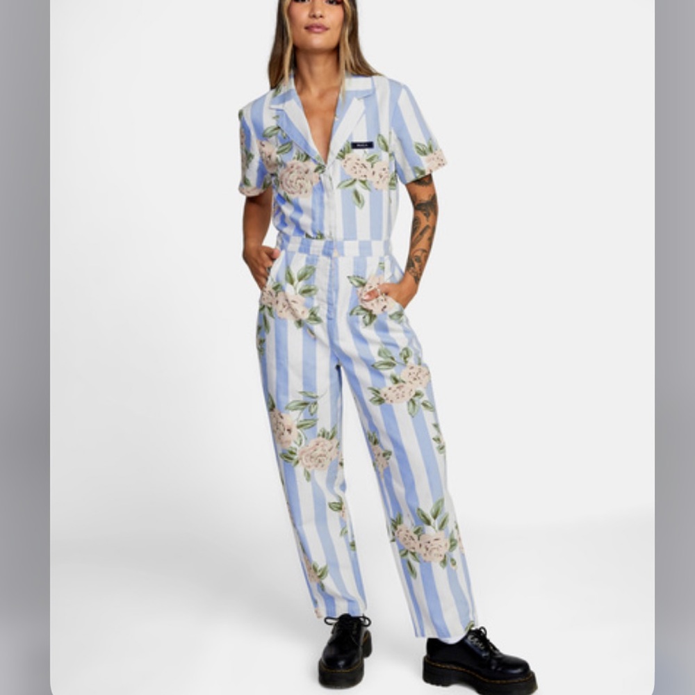 NWOT RVCA Nightshift Jumpsuit